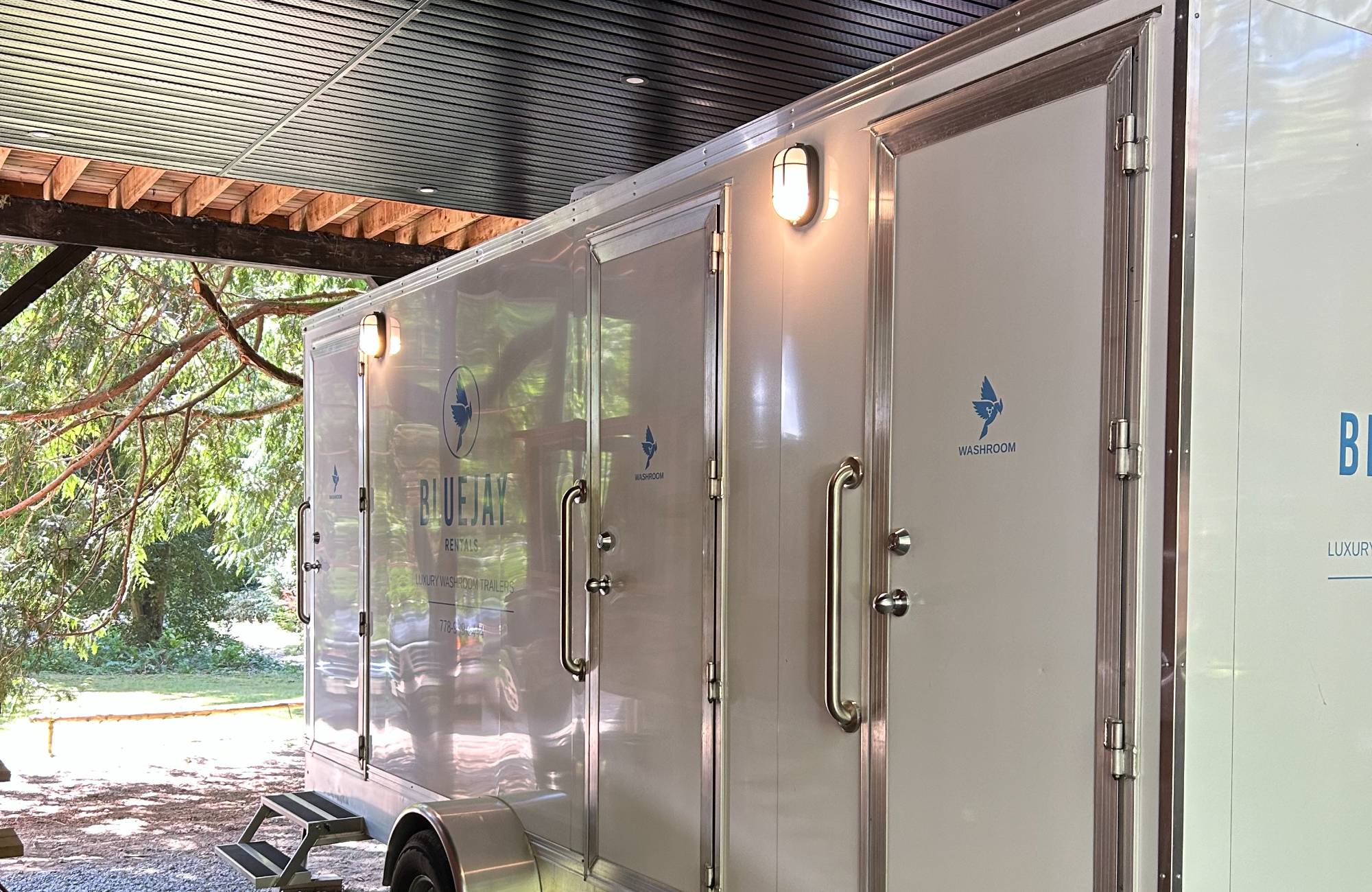 Enhancing Outdoor Gatherings: Why Large Backyard Events Need a Washroom Trailer