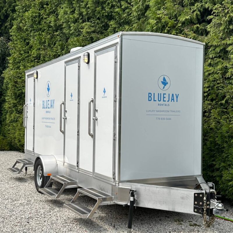 washroom rental for wedding outside farm