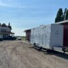 wedding washroom trailer event rental