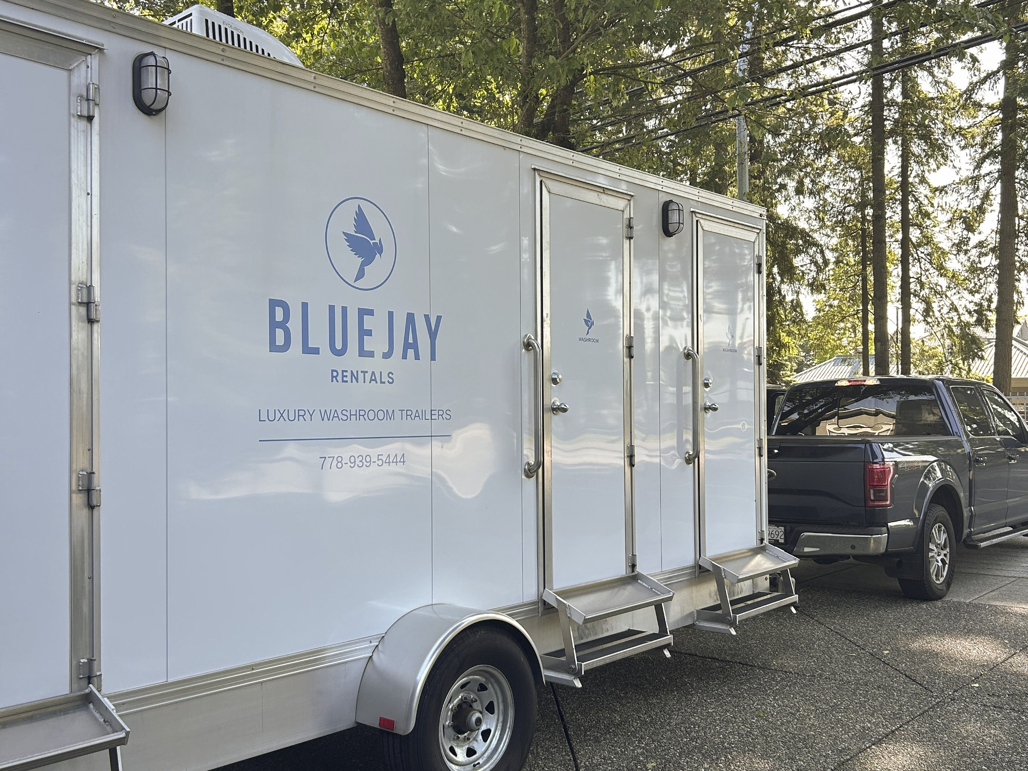 How Much Space Is Required to Park a Luxury Restroom Trailer